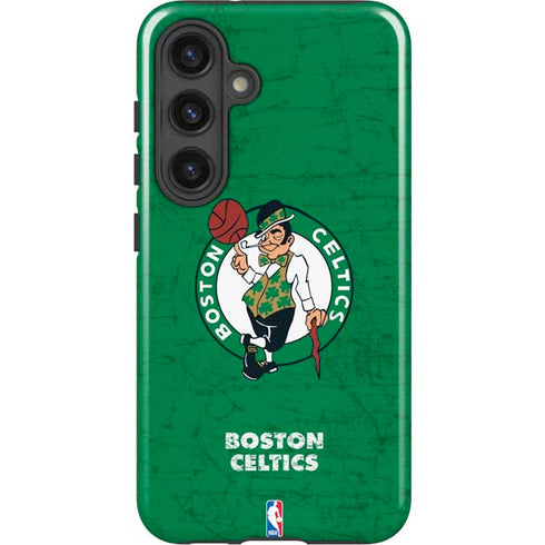 NBA Boston Celtics Green Primary Logo Galaxy S25 Plus Impact Case